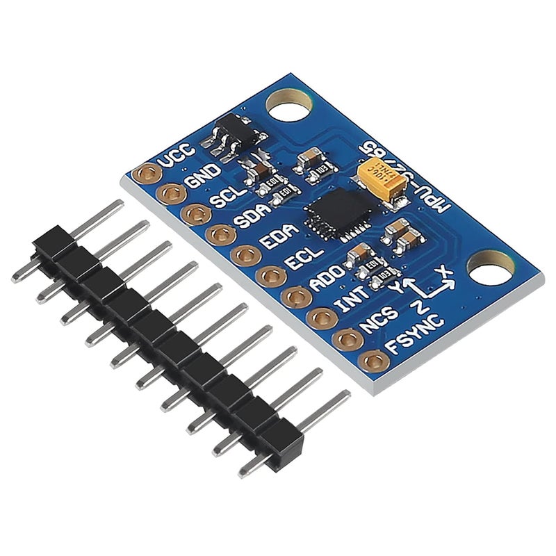 Coliao MPU9250 GY-9250 9-Axis 9 DOF 16 Bit Gyroscope Acceleration Magnetic Sensor 9-Axis Attitude +Gyro+Accelerator+Magnetometer Sensor Module IIC/SPI MPU9250/6500 - Image 1
